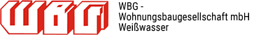 Logo WBG Wohnungsbaugesellschaft mbH Weisswasser